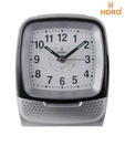Horo Black & Grey Table Clock