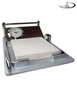 Home and Beyond Brass Clock Pen Memo Set