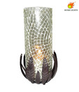 Home Lights Exuberant Candle Pillar Holder with Glass Pillar
