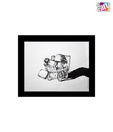 Black & White by Srividya GS (12 x 16 inches)