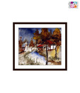 Country Landscape by Pousali Das (9 x 10 inches)