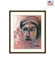 Sadhu Face by Pousali Das (10 x 8 inches)