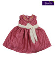 Isabelle Ravishing Dark Pink Frock For Kids