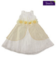 Isabelle Sunshine Yellow Frock For Kids