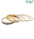 Pari Fine Finish Set Of 5 Bangles