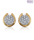 Sukkhi CZ Studded Glistening Earrings