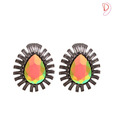 Diva Vibrant Acrylic Stone Studs