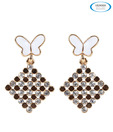 Vendee Mini Golden Butterfly Earrings
