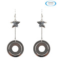 Vendee Silver Star Earrings