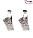 Ratnakar Glistening Crystal Embedded Stud Earrings