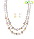 Jpearls Pearl Adorned Beautiful Necklace Set