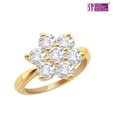 Surat Diamond Delightful Gold & Diamond Ring