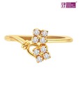 Surat Diamond Angelic Gold & Diamond Ring