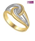 Surat Diamond Classy Gold & Diamond Ring