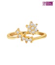 Surat Diamond Traditional Gold & Diamond Ring