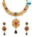 Sia Artistically Crafted Rasrawa Necklace Set