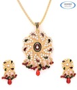 Vendee AD Studded Elegant Pendant Set