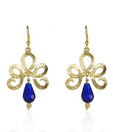 Kshitij Stunning Designer Gold Plated Earrings