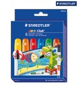 STAEDTLER Noris Club Gel Crayons (Pack of 6 basic Colors)