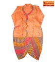 Exclusive from Jaipur Orange & Yellow Dhoti Kurta For Kids For Kids