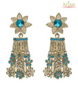Kriaa Turquoise Blue Earrings