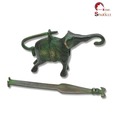 Home Sparkle Green Antique Elephant Lock