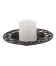 Live n Style Zinc Touch Aluminium Candle Holder