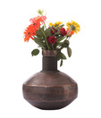 Live n Style Unique Antique Copper Finish Large Planter