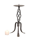 Live n Style Patina Finish Iron Candle Holder