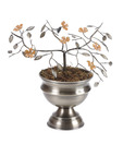 Live n Style Iron Planter With Tree