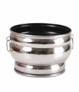 Live n Style Small Nickel Touch Iron Planter