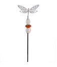 Live n Style Pretty Iron & Stone Garden Stick