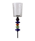 Live n Style Dainty Iron & Stone Garden Stick