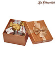 La Chocolates Golden Bow Box - 15 Pcs