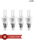 LightO CFL 5W Set Of 4- U Shape