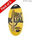 Maybelline Colossal Kajal 6H Black (Pack of 5)