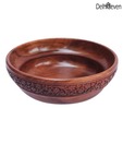 Delhi Seven Carved Floral Bowl