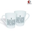 Clay Craft 2 Pcs Mohammad Ali Quote Milk Mug set