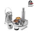 Mosaic Stainless Steel 10 Pcs Bar Set