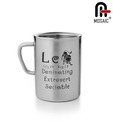 Mosaic Stainless Steel Zodiac Mug