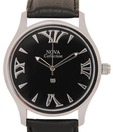Nova Majestic Black Round Dial Watch