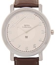 Nova White Arabic & Roman Hour Markers Watch