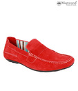 Manwood Trendy Red Loafers