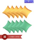 MeSleep 10 pc Spring Time Silk Cushion Covers