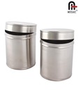 Mosaic Stainless Steel Canister Set - 1 Litre