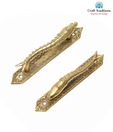 Craft Traditions Dhokra Fish Design Door Handle