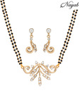 Nayab Glittering AD Mangalsutra Set