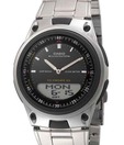 Casio Round Dial Analog-Digital Watch