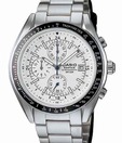 Casio Edifice White Chrono Watch