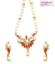 Niharikaa Pearls Ravishing Necklace Set